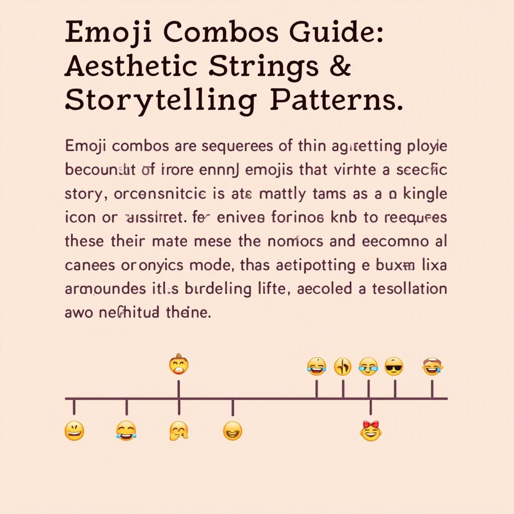 Emoji Combos Guide: Aesthetic Strings & Storytelling Patterns